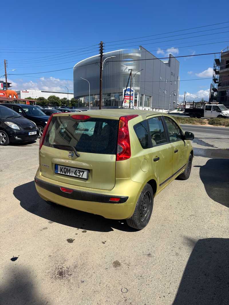 2008 Nissan Note 1,3L 2008 Cyprus