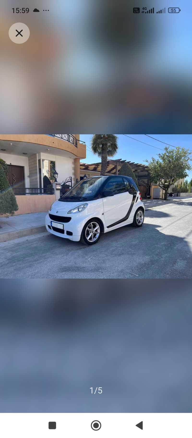 2011 Smart Fortwo 0,8L 2011 Cyprus