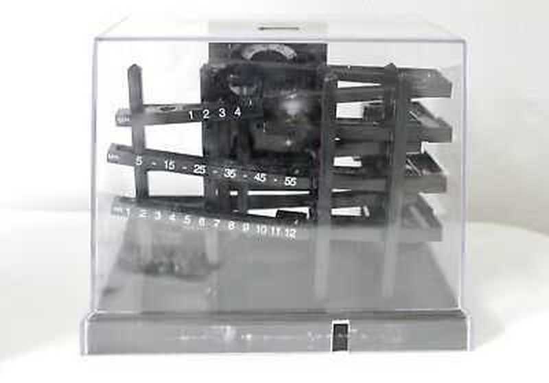 Rare time machine kinetic display clock art of timekeeping