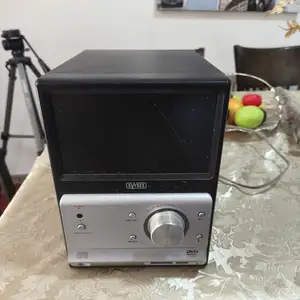 Sweex vintage mini hi-fi system dvd/cd/fm radi with built-in lcd screen, Limassol — Limassol - Apostolos Andreas