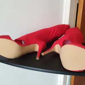 High heels boots/ανοιχτα δακτυλα κόκκινες μπότες-κάλτσα με τακούνι στιλέτο, Επαρχία Λευκωσίας — Στρόβολος - Χρυσελεούσα
