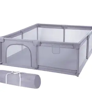 Kidwell fanko extra large playpen 180 x 200 cm, grey, Larnaca — Oroklini