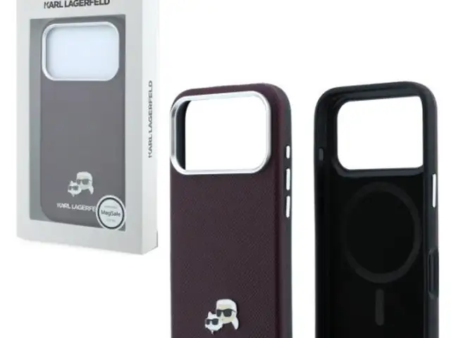 Back case magsafe karl lagerfeld grained heads apple iphone 17 pro / 18 pro..., Limassol — Agios Athanasios