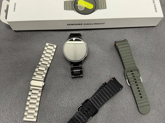 Samsung galaxy watch7 44mm bluetooth + 4 bands + 2 chargers, Επαρχία Λεμεσού — Παρεκκλησιά