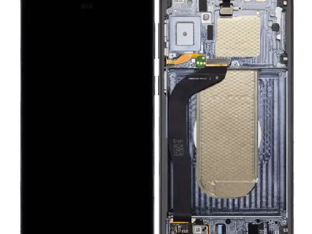 Lcd complete frame samsung s25 edge s937 black, Limassol — Limassol - Agios Nicolaos
