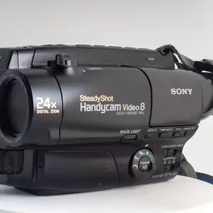 Sony handycam ccd-tr510e pal analog camcorder video 8 tested, Nicosia — Dali - Panag Evangelistria