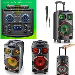 Speaker ngs trolley wild dub zero microphone rgb 120w wireless black, Επαρχία Λεμεσού — Άγιος Αθανάσιος