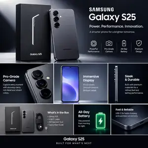 Brand new samsung s25 12gb/256gb black, Επαρχία Λεμεσού — Εκάλη