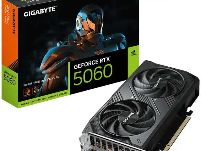 Gigabyte geforce rtx 5060 windforce max oc v2 8g dlss 5 3x displayport 1x hdmi 2, Επαρχία Λεμεσού — Μαρίνα Λεμεσού