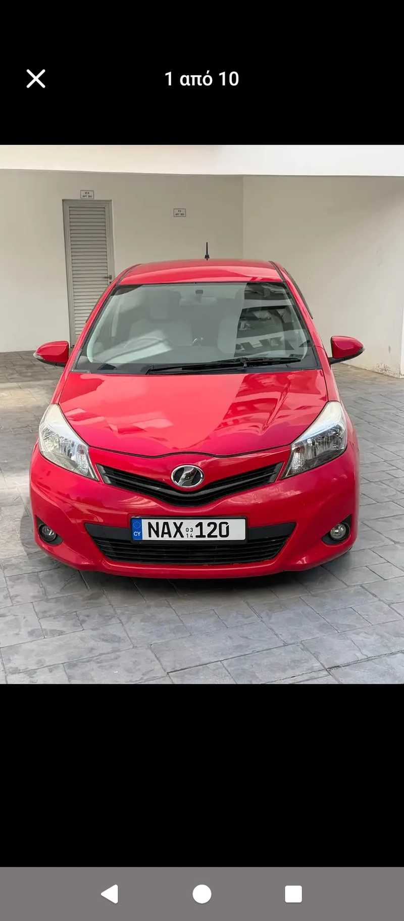 Toyota Vitz 1,3L 2014