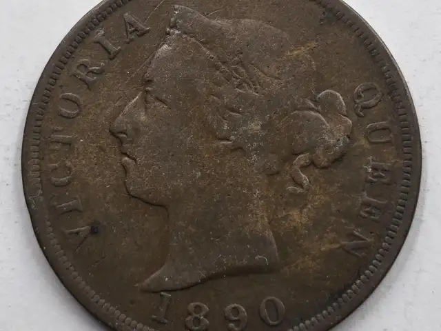 Cyprus 1 piastre coin 1890 queen victoria, Επαρχία Λευκωσίας — Λατσιά - Άγιος Γεώργιος