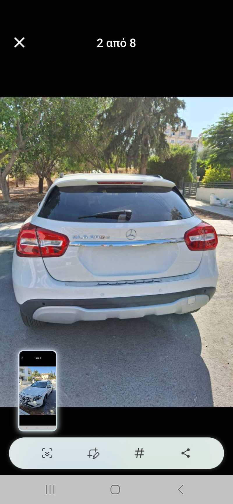 2017 Mercedes-Benz GLA-Class 2,2L 2017 Cyprus