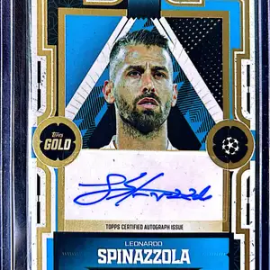 Leonardo spinazzola napoli topps gold 2026 current stars autograph, Limassol — Limassol - Kapsalos