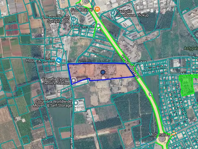 Industrial Field 48517 m², Επαρχία Λεμεσού — Κάτω Πολεμίδια
