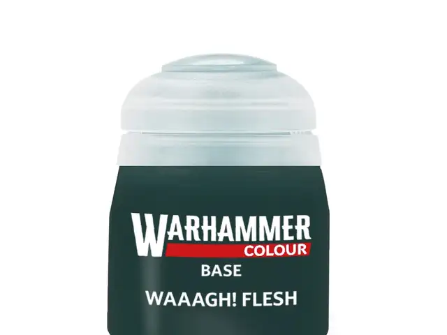 Games workshop waaagh flesh citadel base paint 12 ml 21, Nicosia — Lakatameia - Agia Paraskevi