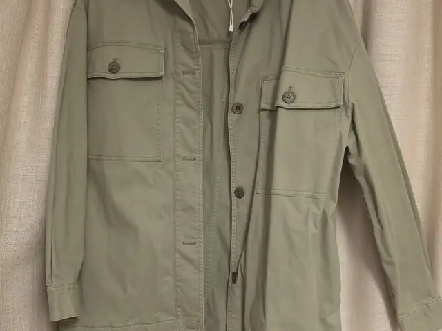 Mango khaki green shirt jacket,xs size, no tags, Limassol — Limassol - Agia Zoni