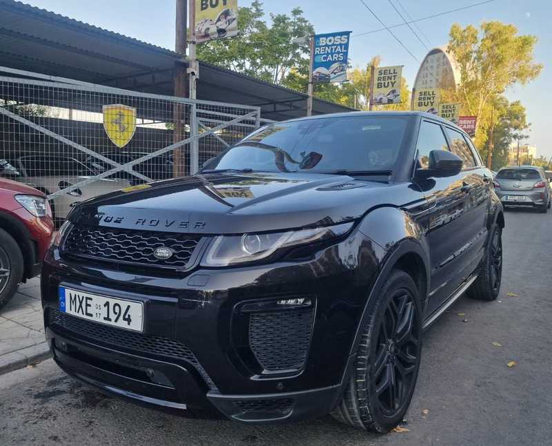 2017 Land Rover Range Rover Evoque 2,0L 2017 Cyprus