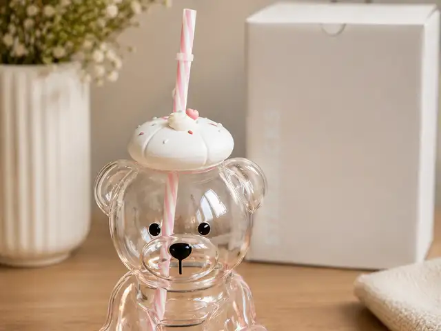 Starbucks 2026 summer dessert party bearista glass cup china exclusive, Limassol — Agios Athanasios