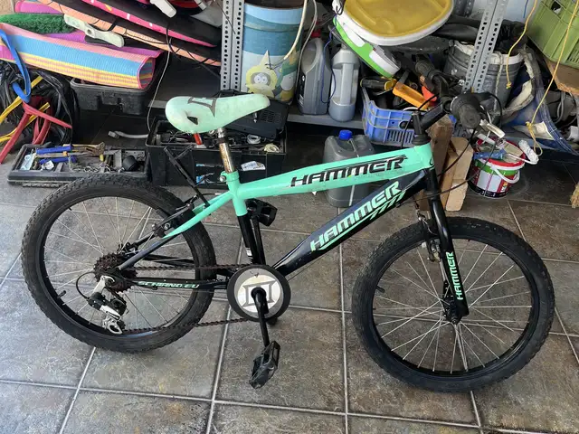 Schiano hammer 20 inch kids mountain bike 6 speed, green/black worth 200, Επαρχία Λεμεσού — Άγιος Αθανάσιος
