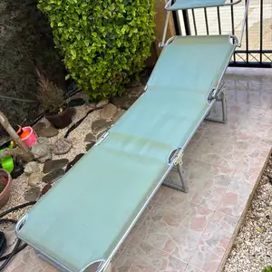 Sunbed with shadow, Paphos — Paphos - Kato Paphos
