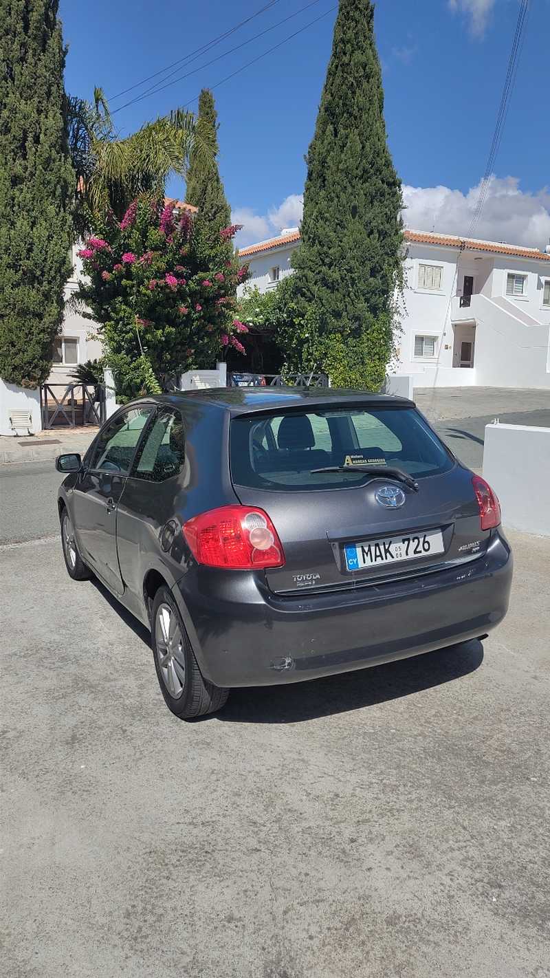 2008 Toyota Auris 1,6L 2008 Cyprus