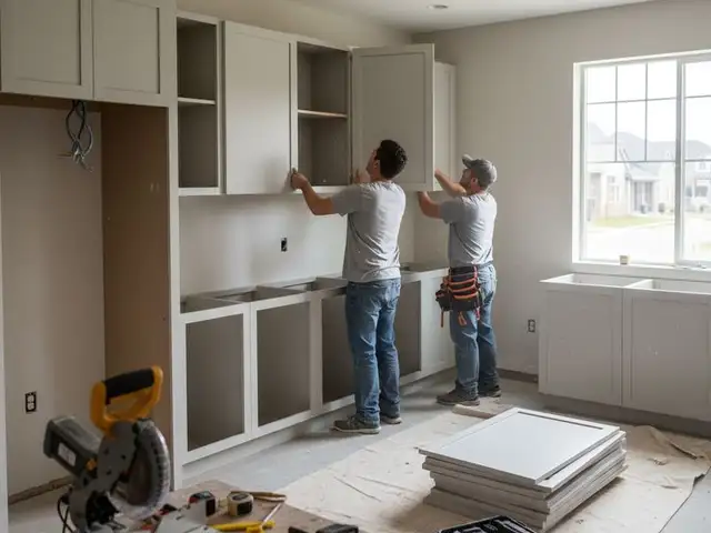 Kitchen cabinet installation and assembly in cyprus, Επαρχία Πάφου — Αχέλεια