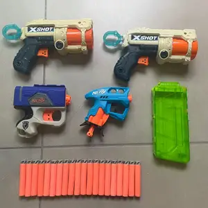 4 small nerf guns and 1 dart holder, Nicosia — Nicosia - Agios Andreas