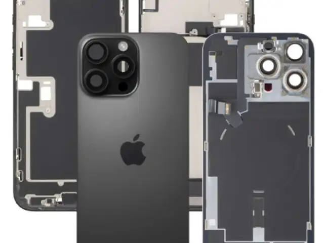 Back battery middle cover lens with small parts apple iphone 16 pro black or..., Επαρχία Λεμεσού — Άγιος Αθανάσιος