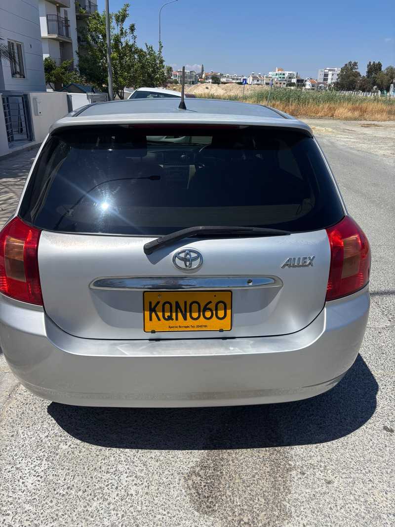 2002 Toyota Allex 1,5L 2002 Cyprus