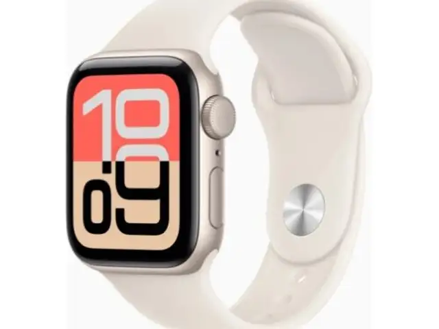 Apple watch se 3 2025 gps +cellular 40mm starlight aluminium case με starlight s, Limassol — Limassol Marina