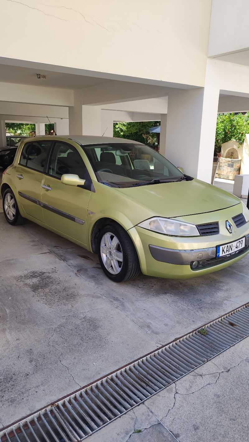 2003 Renault Megane 1,6L 2003 Cyprus