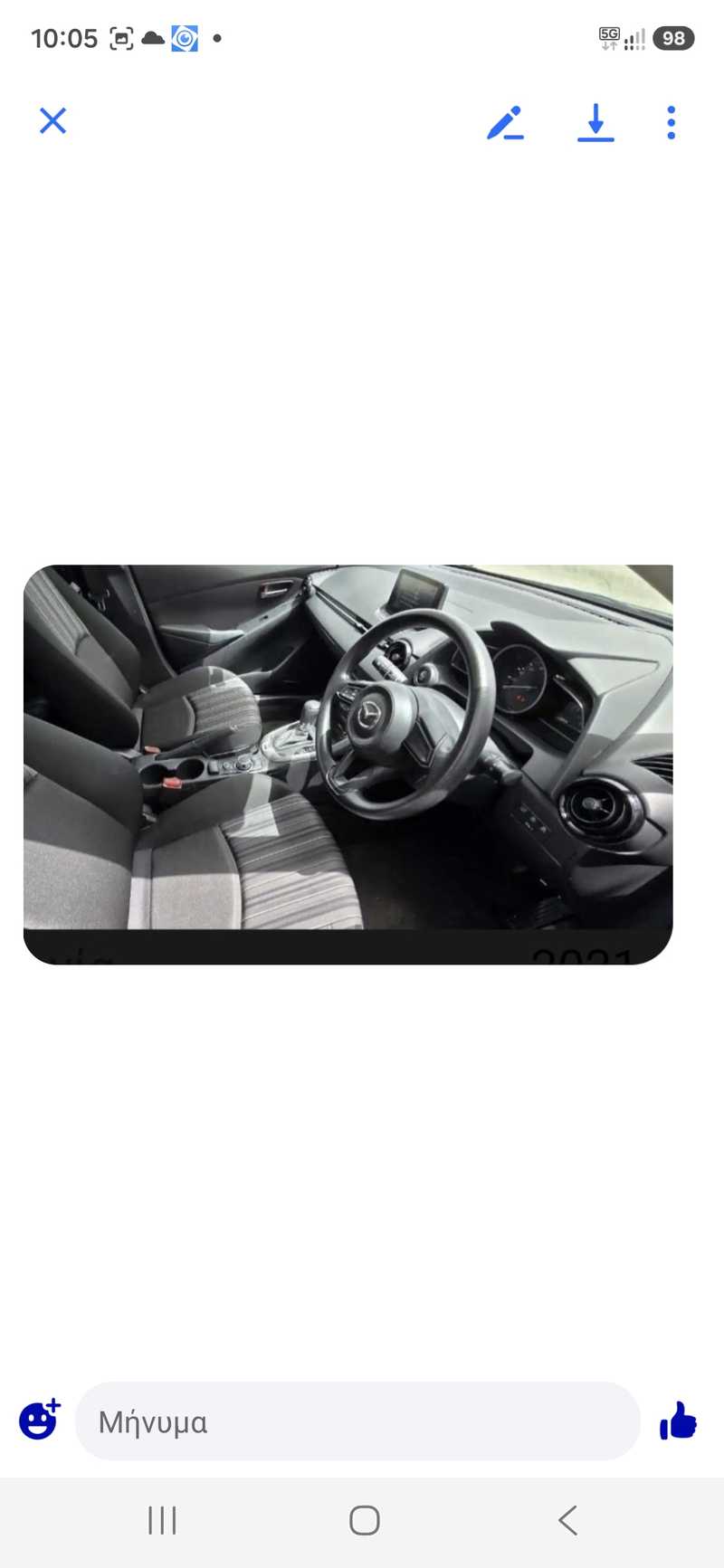 2021 Mazda 2 1,5L 2021 Cyprus