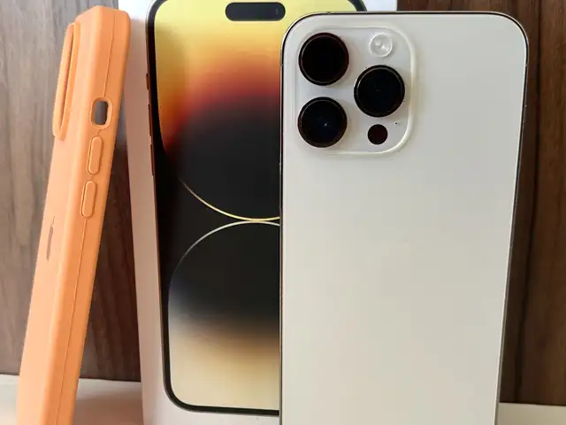 Iphone 14 pro max | 128gb | gold | 100 battery | full set, Limassol — Erimi