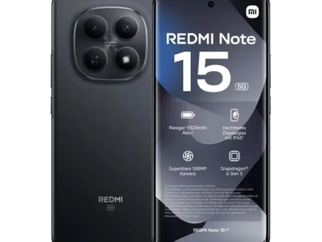 Xiaomi redmi note 15 5g 256gb 8gb ram dual-sim midnight black eu, Limassol — Limassol Marina