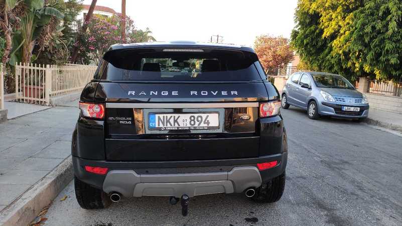 2013 Land Rover Range Rover Evoque 2,2L 2013 Cyprus