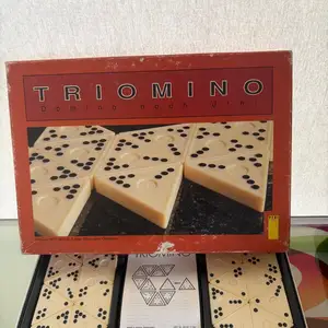 Vintage 1950s triomino by peri spiele super board game toy board game, Επαρχία Πάφου — Paphos - Άγιος Θεόδωρος