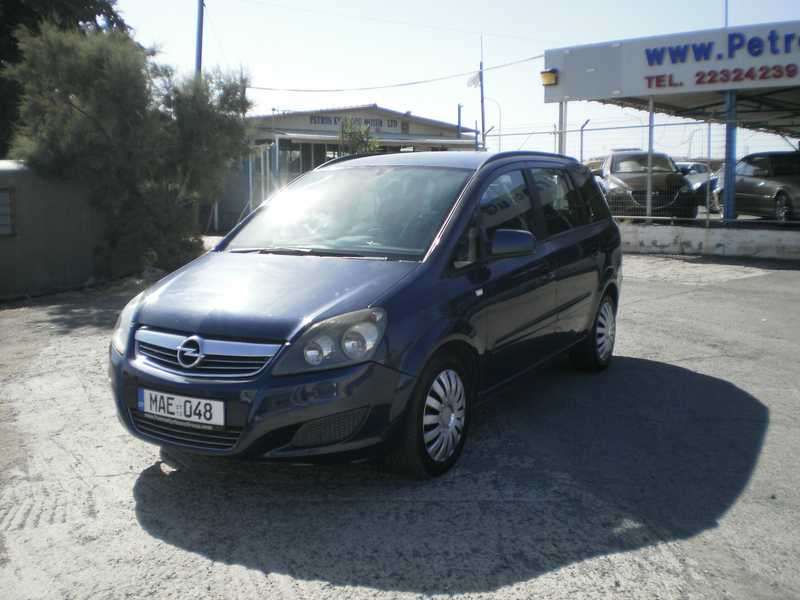 Opel, Vauxhall Zafira 1,6L 2013