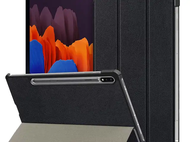 Tablet case tri fold samsung tab s7 fe 12.4 t730 black, Επαρχία Λεμεσού — Άγιος Αθανάσιος