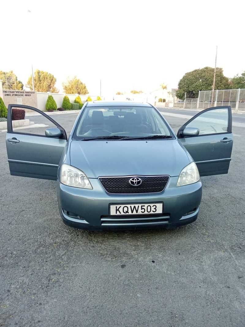 2005 Toyota Corolla 1,6L 2005 Cyprus