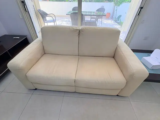 Two sofas, natural velour suede, Επαρχία Λάρνακας — Περιβόλια Λάρνακας