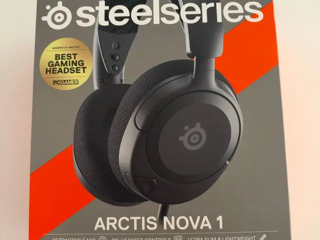 Steelseries arctis nova 1 wired gaming headset, black. new, Επαρχία Πάφου — Πάφος - Κάτω Πάφος