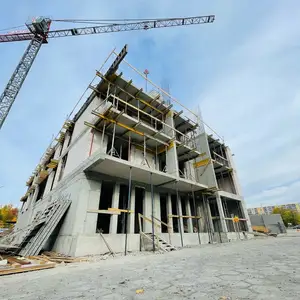 Multi-story residential building construction in cyprus, Paphos — Agia Varvara