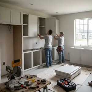 Kitchen cabinet installation and assembly in cyprus, Paphos — Acheleia