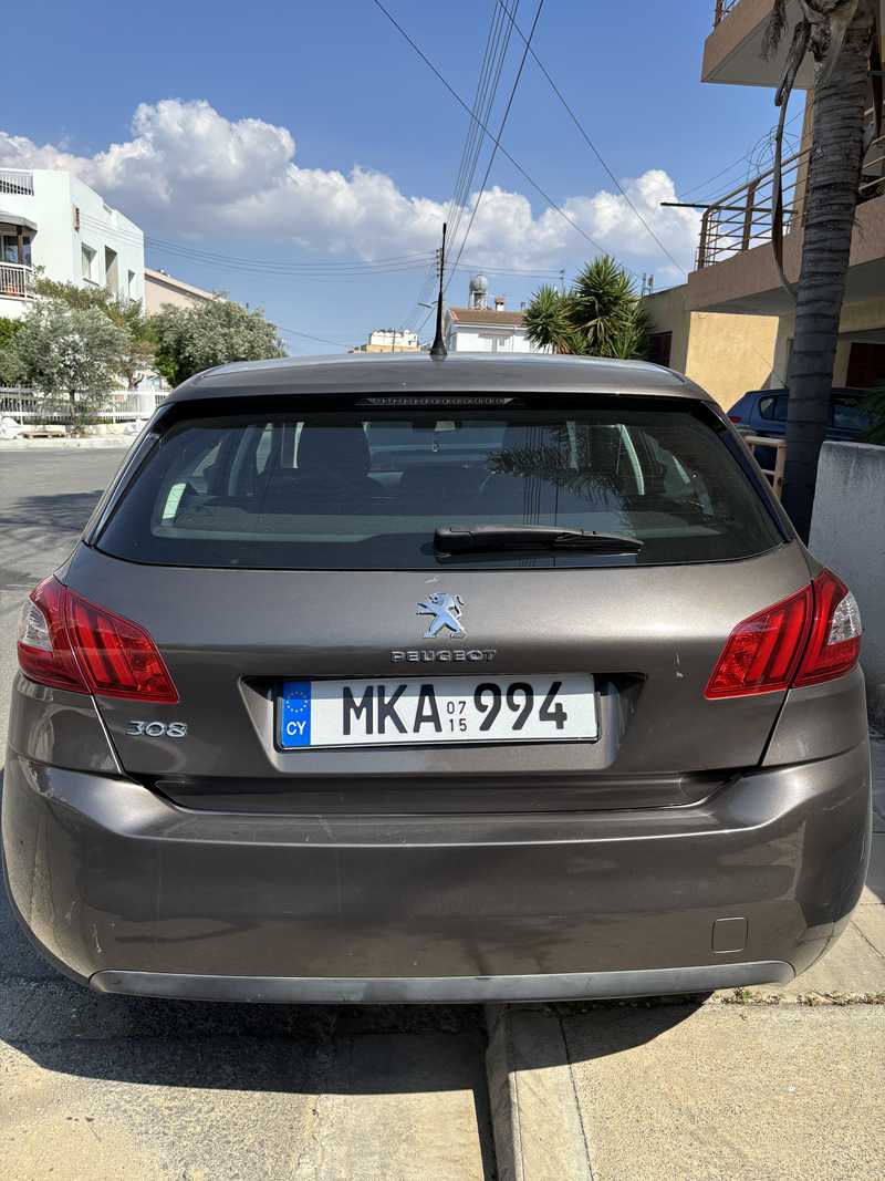 2015 Peugeot 308 1,6L 2015 Cyprus