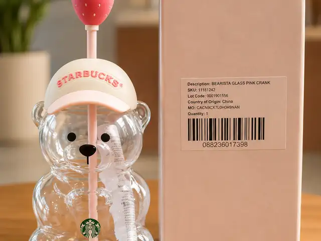 Starbucks 2026 strawberry bearista, Limassol — Agios Athanasios