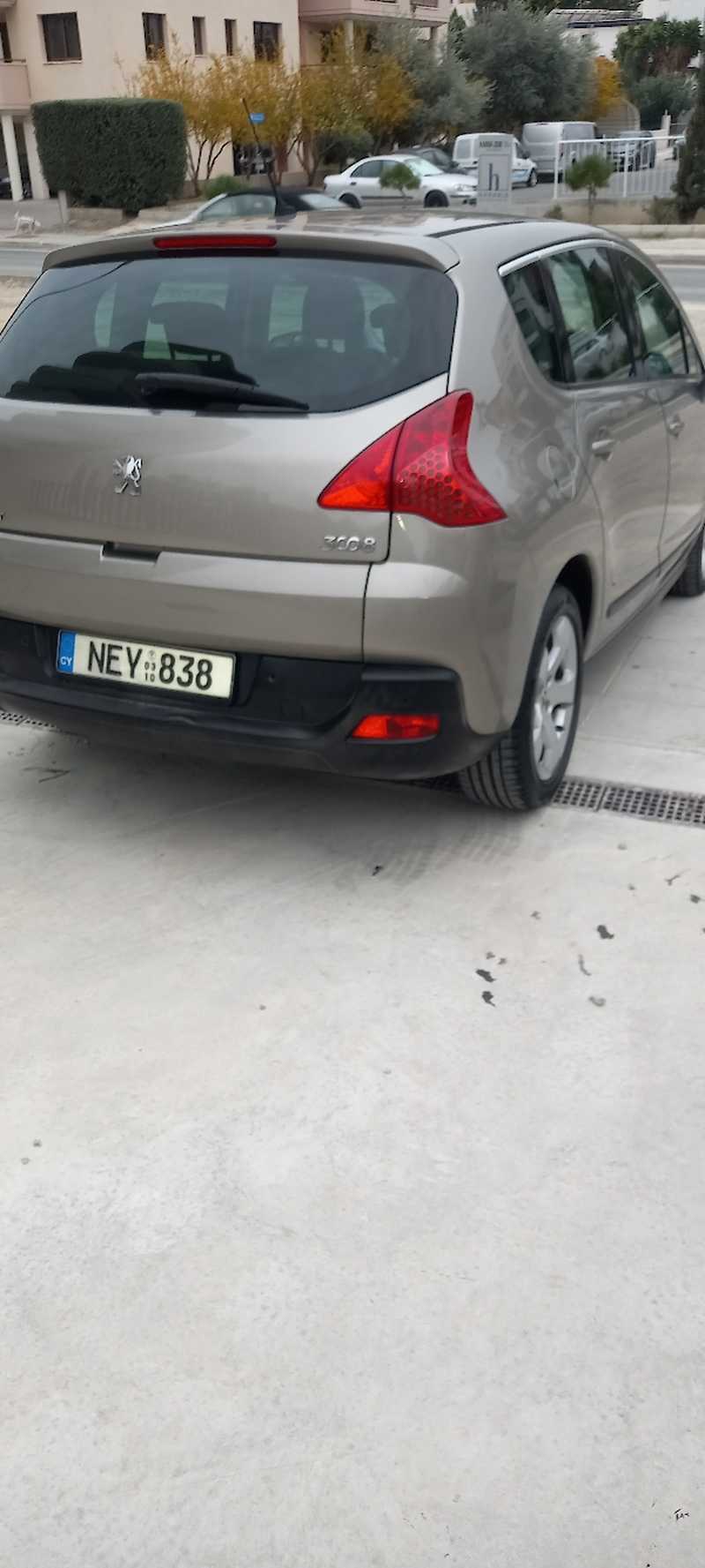 2010 Peugeot 3008 1,6L 2010 Cyprus