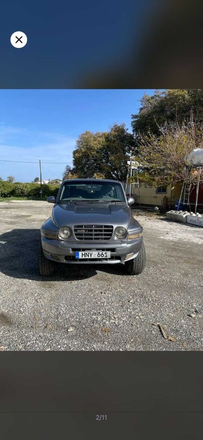 2001 SsangYong Korando 2,9L 2001 Cyprus