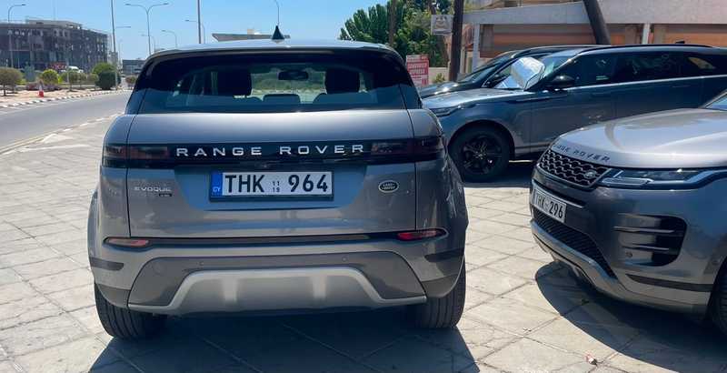 2019 Land Rover Range Rover Evoque 2,0L 2019 Cyprus