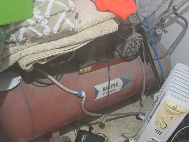 Compressor red airtec horizontal-tank, Paphos — Paphos - Anavargos