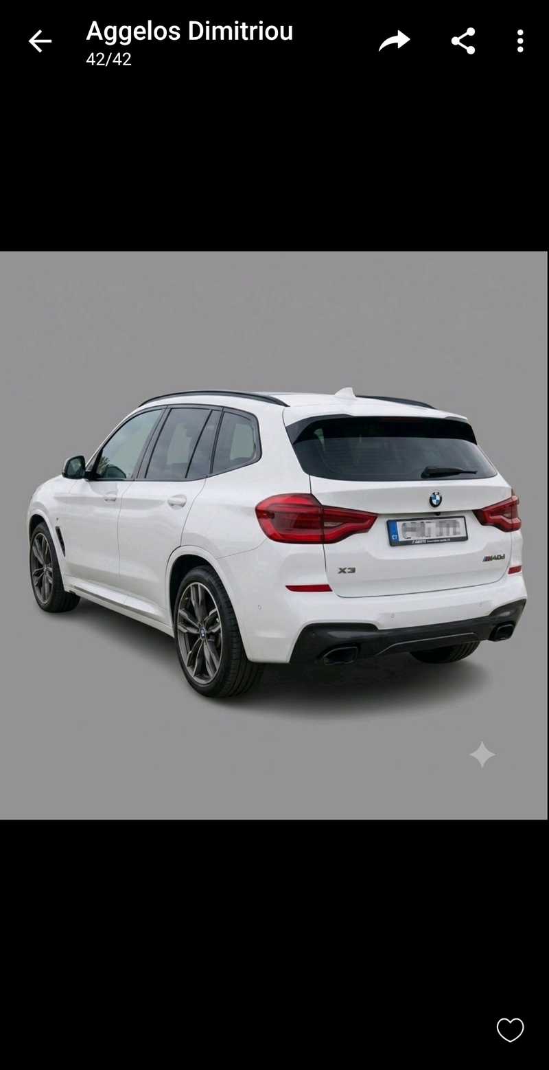 2019 BMW X3 3,0L 2019 Cyprus